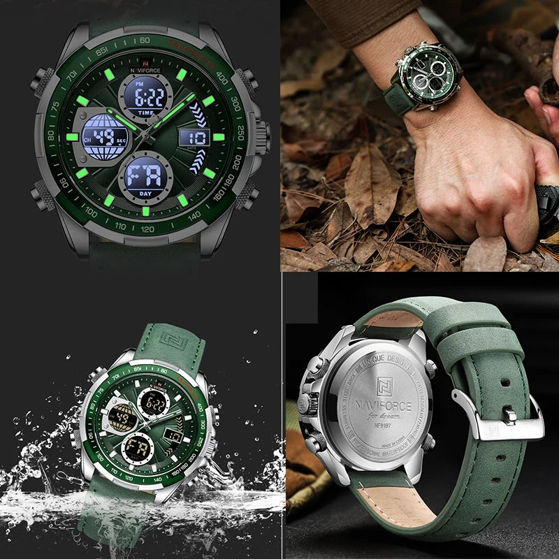 NAVIFORCE Military Waterproof WristWatch