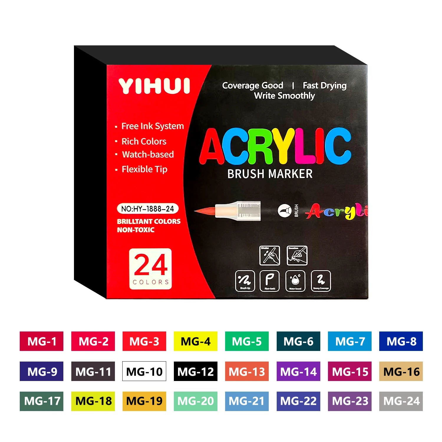 YIHUI Acrylic Paint Pens