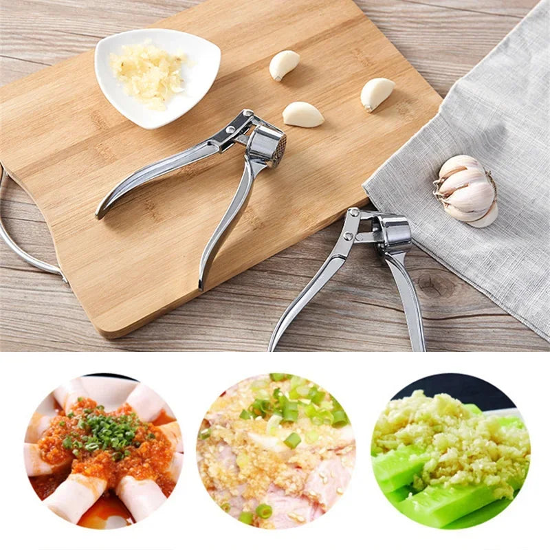 NexBuy™ Stainless Steel Garlic Press