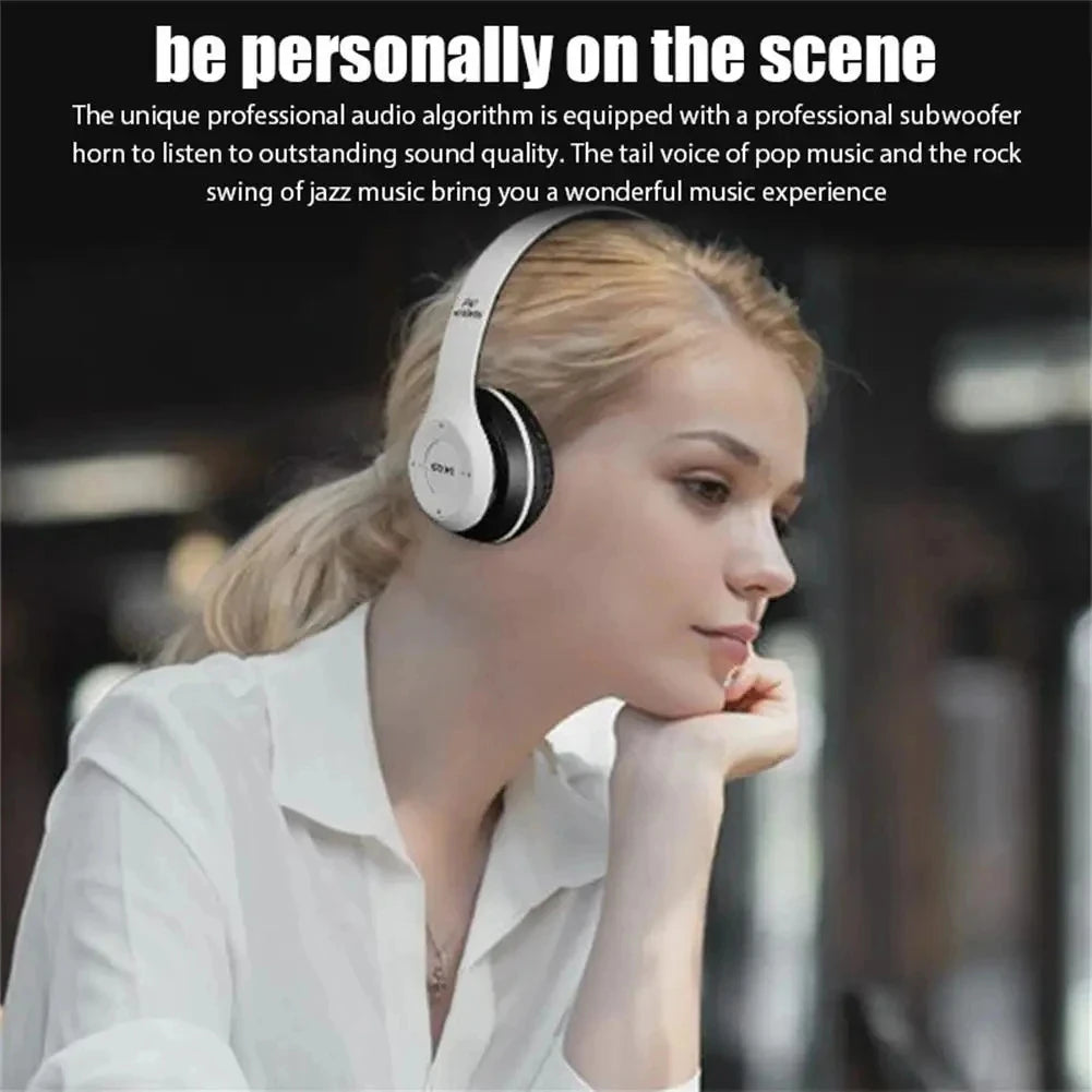 NexBuy™ Wireless Foldable Bass Headphones