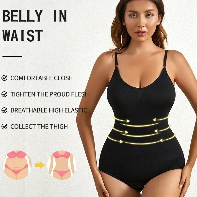 NexBuy™ Seamless Tummy-Control Shaping Bodysuit