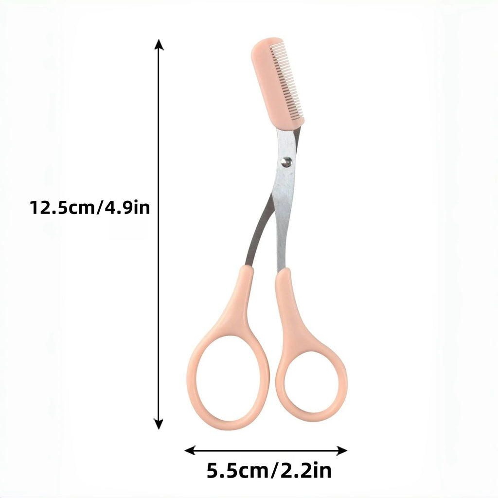 NexBuy™ Eyebrow Trimming Scissors Comb