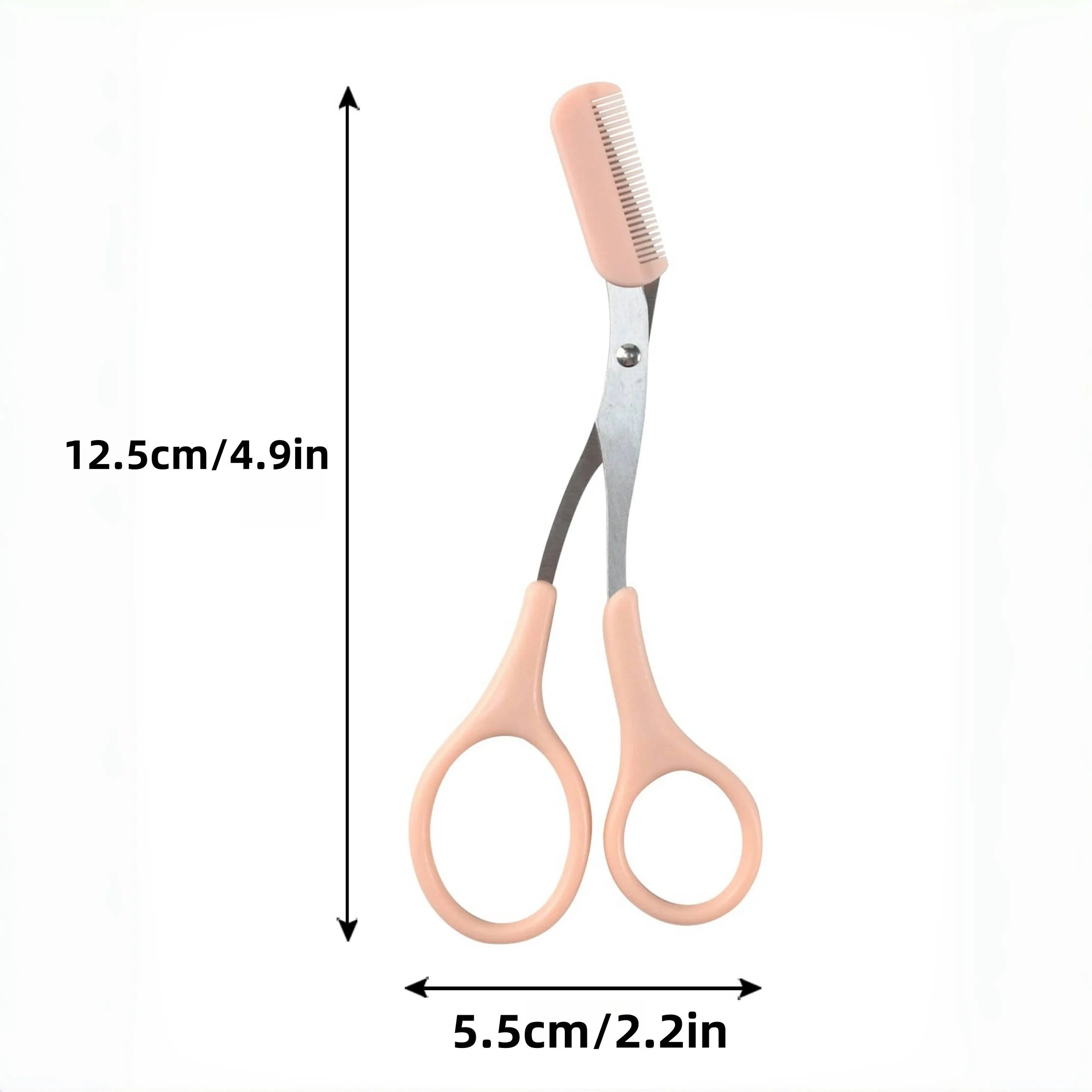 NexBuy™ Eyebrow Trimming Scissors Comb