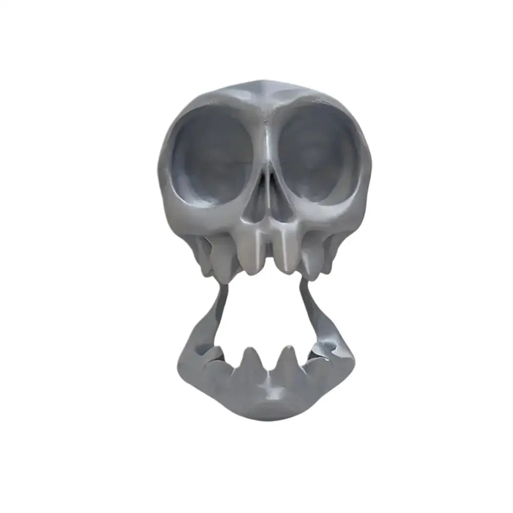 NexBuy™ 3D Printed Gaming Headset Stand Skull-Shaped Gaming Desk Organizer Desktop Storage Stand, PS5/PS4 Compatible Gamepad Stand