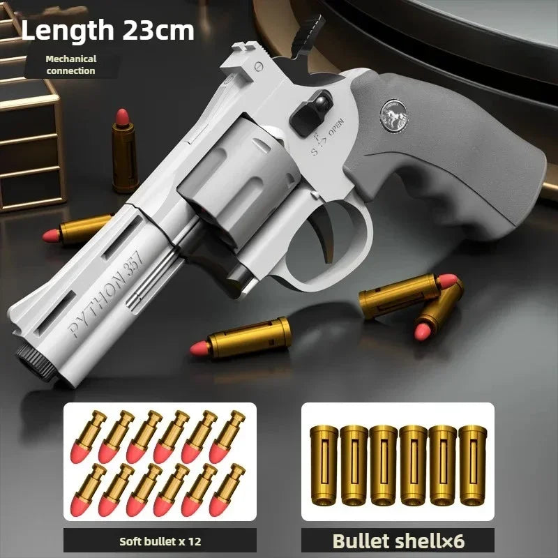 NexBuy™ Magnum Zp-5 357 Long Alloy Revolver Soft Bullet