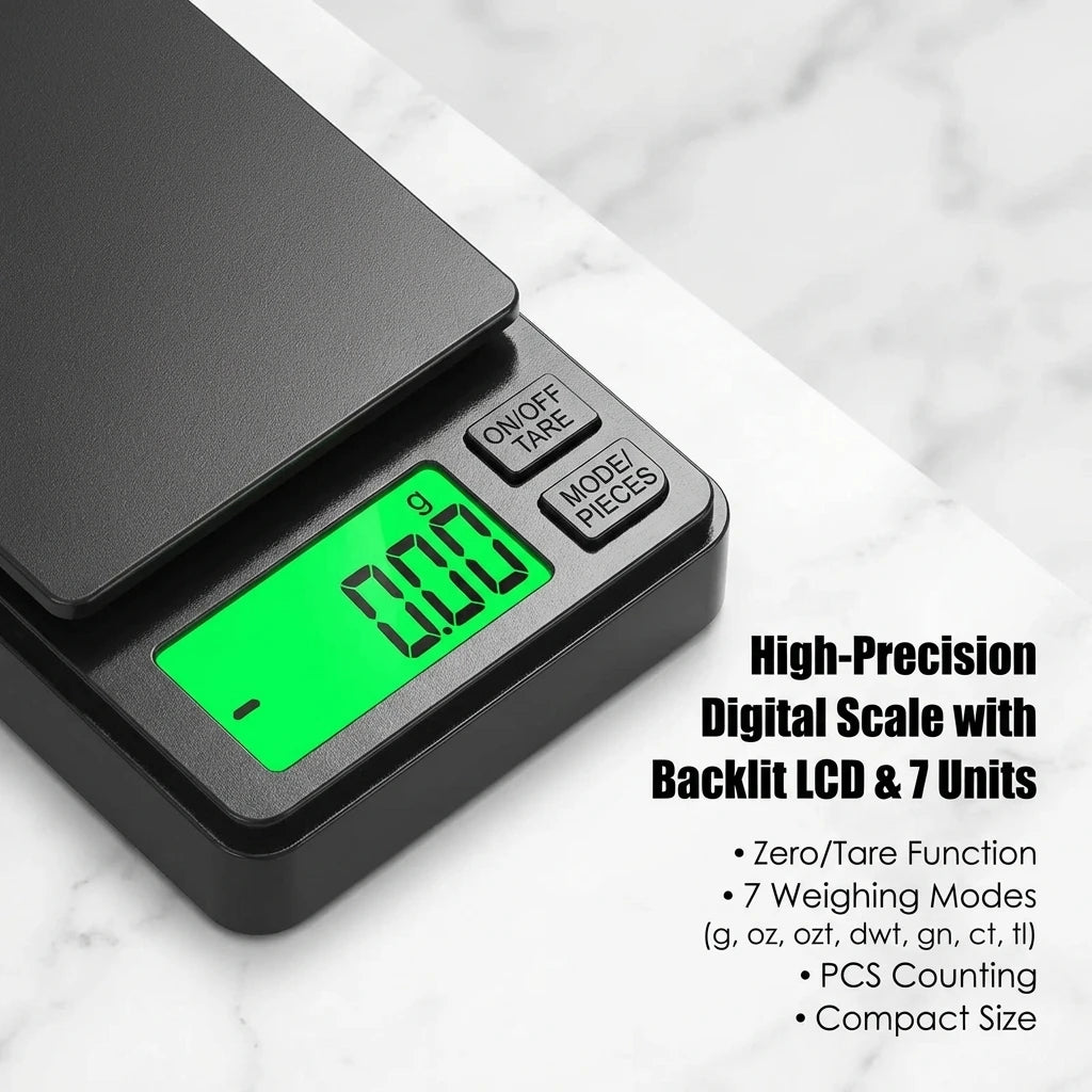 NexBuy™ Precision Digital Pocket Scale