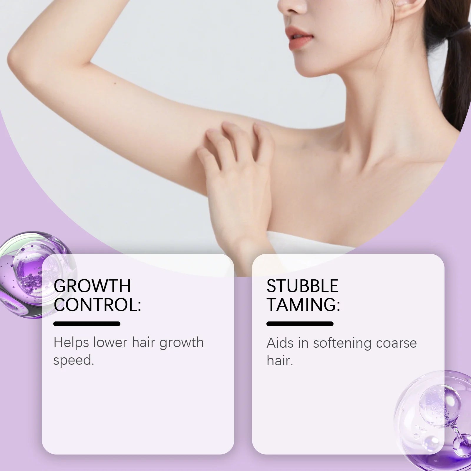 Viareline Cyperus Rotundus Hair Inhibitor Serum