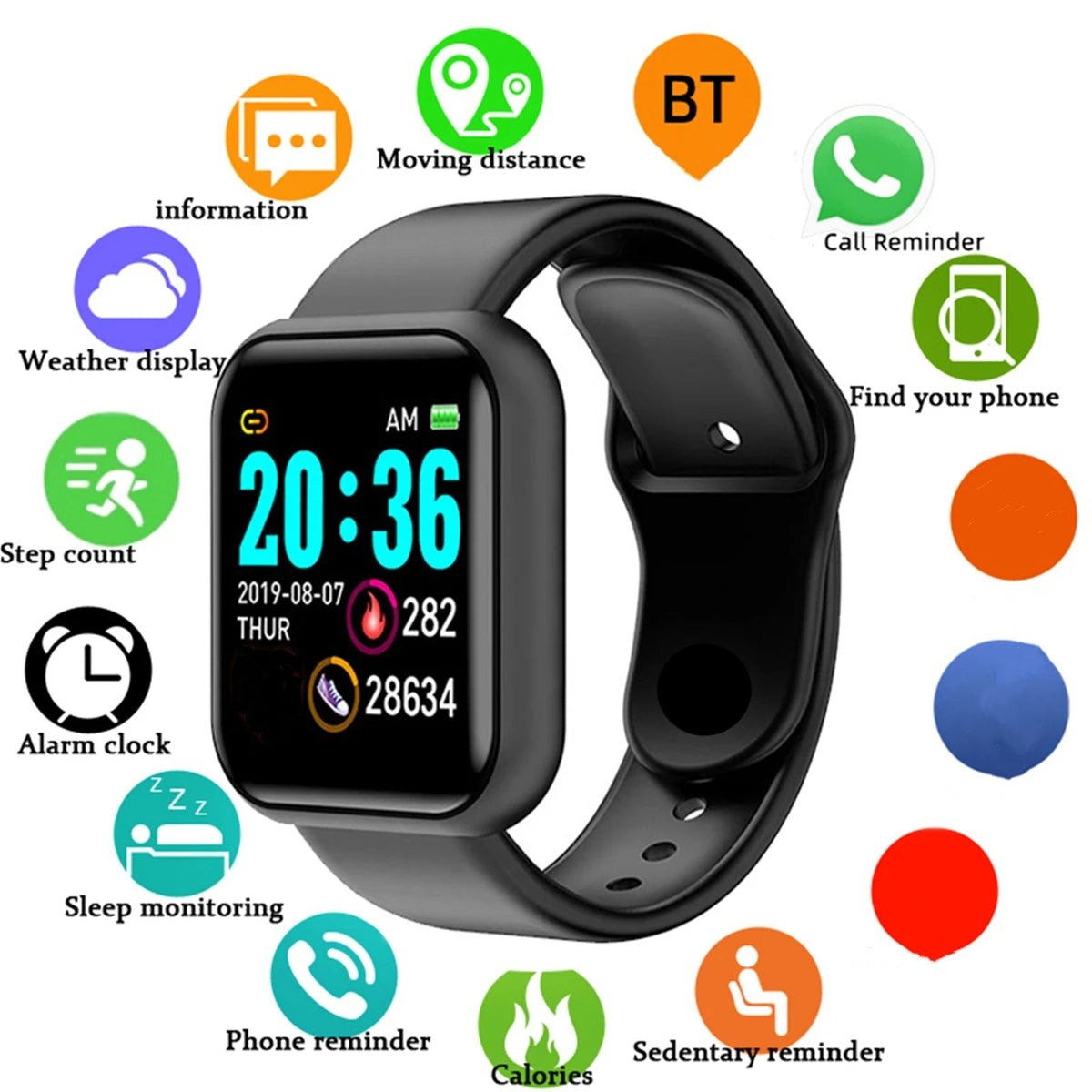 NexBuy™ Fitness Smart Watch Tracker