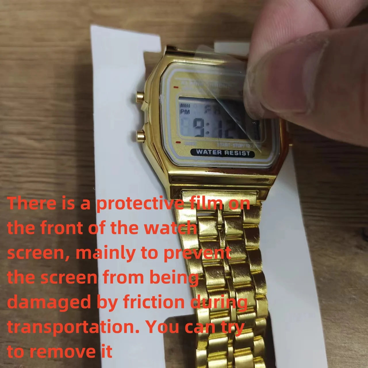 NexBuy™ Steel Band Digital Watch