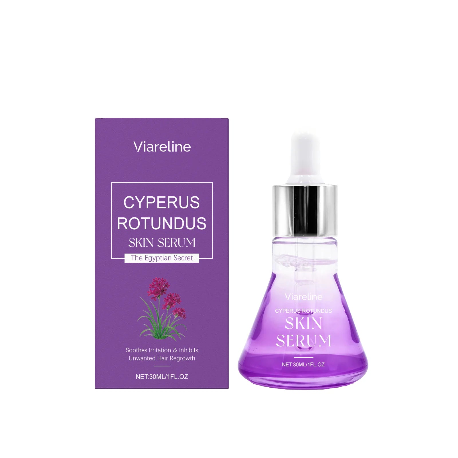 Viareline Cyperus Rotundus Hair Inhibitor Serum