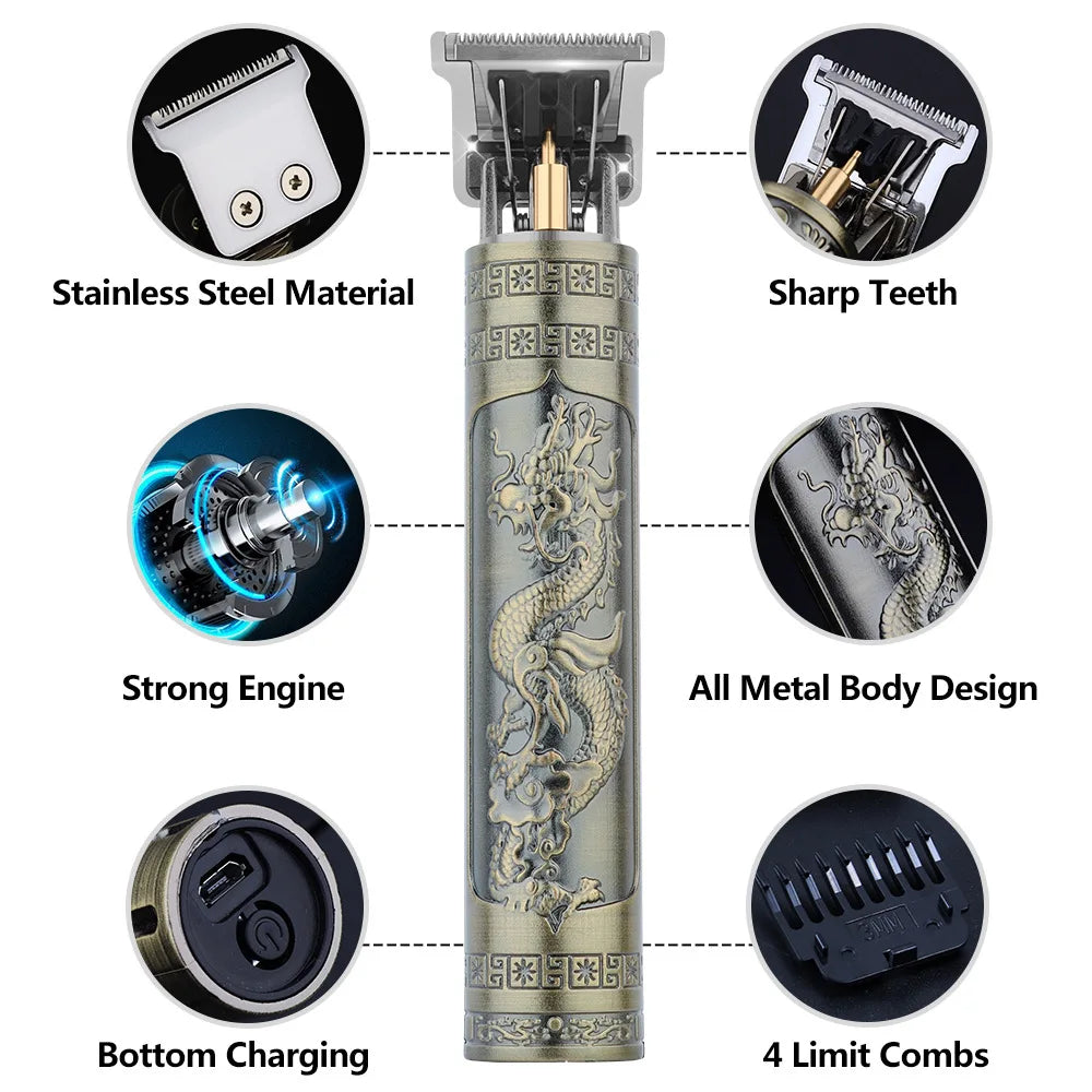 NexBuy™ Retro T9 Haircut Trimmer
