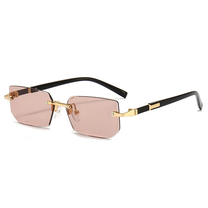 NexBuy™ Rimless Rectangle Sunglasses