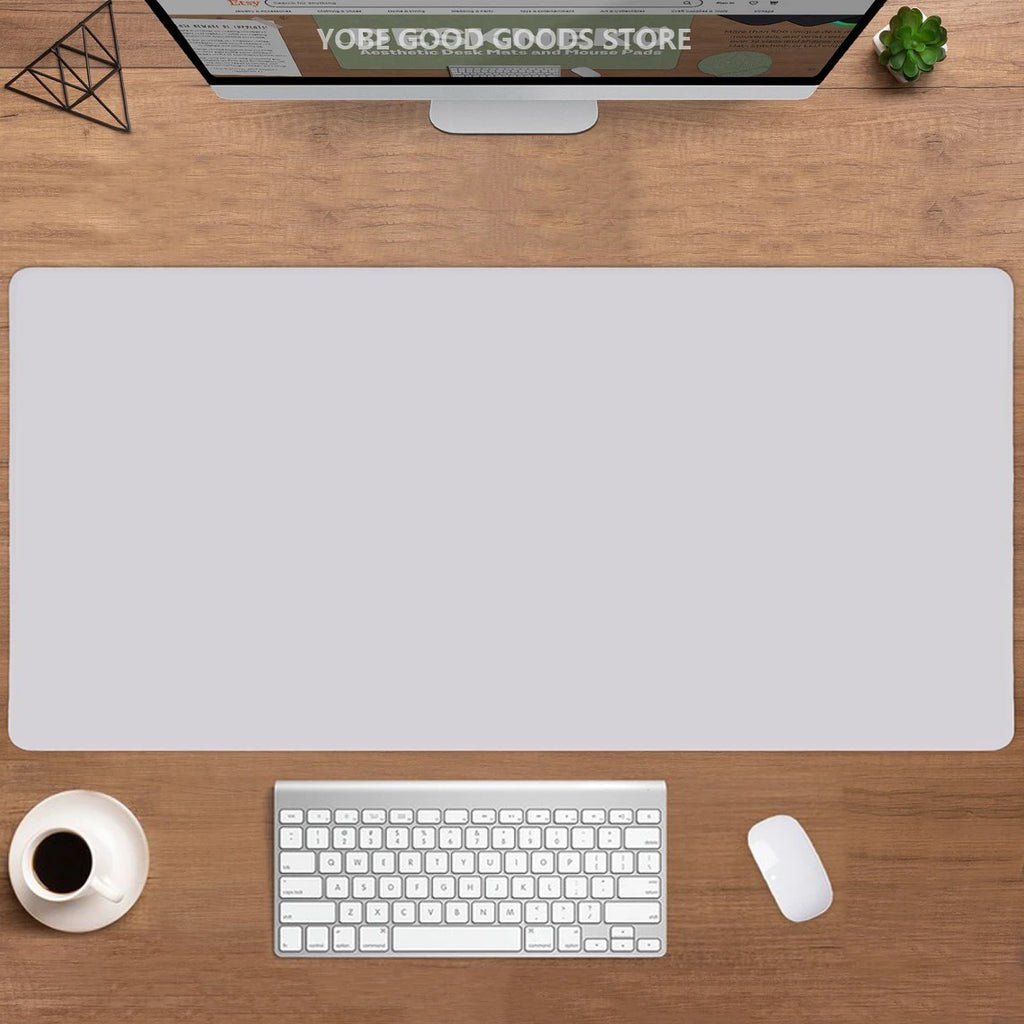 NexBuy™ Gaming Desk Mat – Plain & RGB LED, Anti-Slip, Multiple Sizes