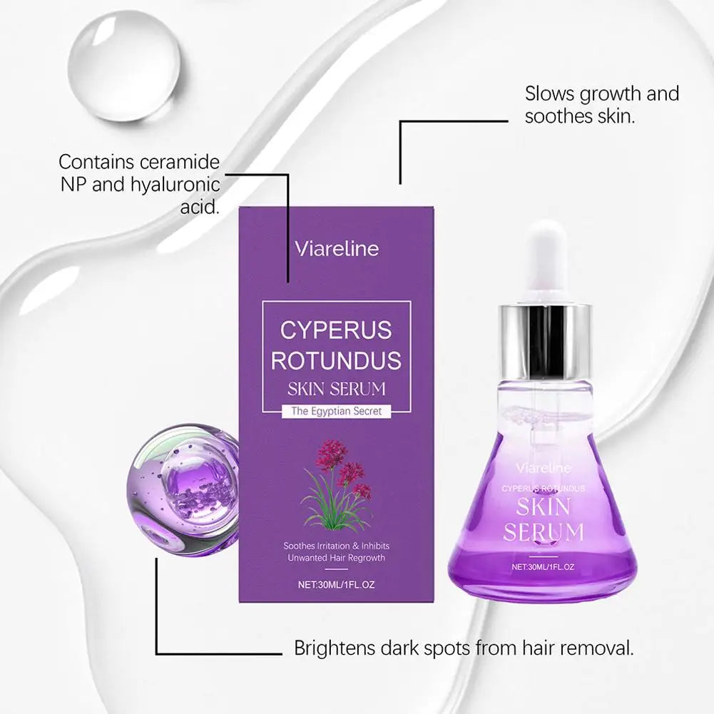 Viareline Cyperus Rotundus Hair-Inhibitor Serum