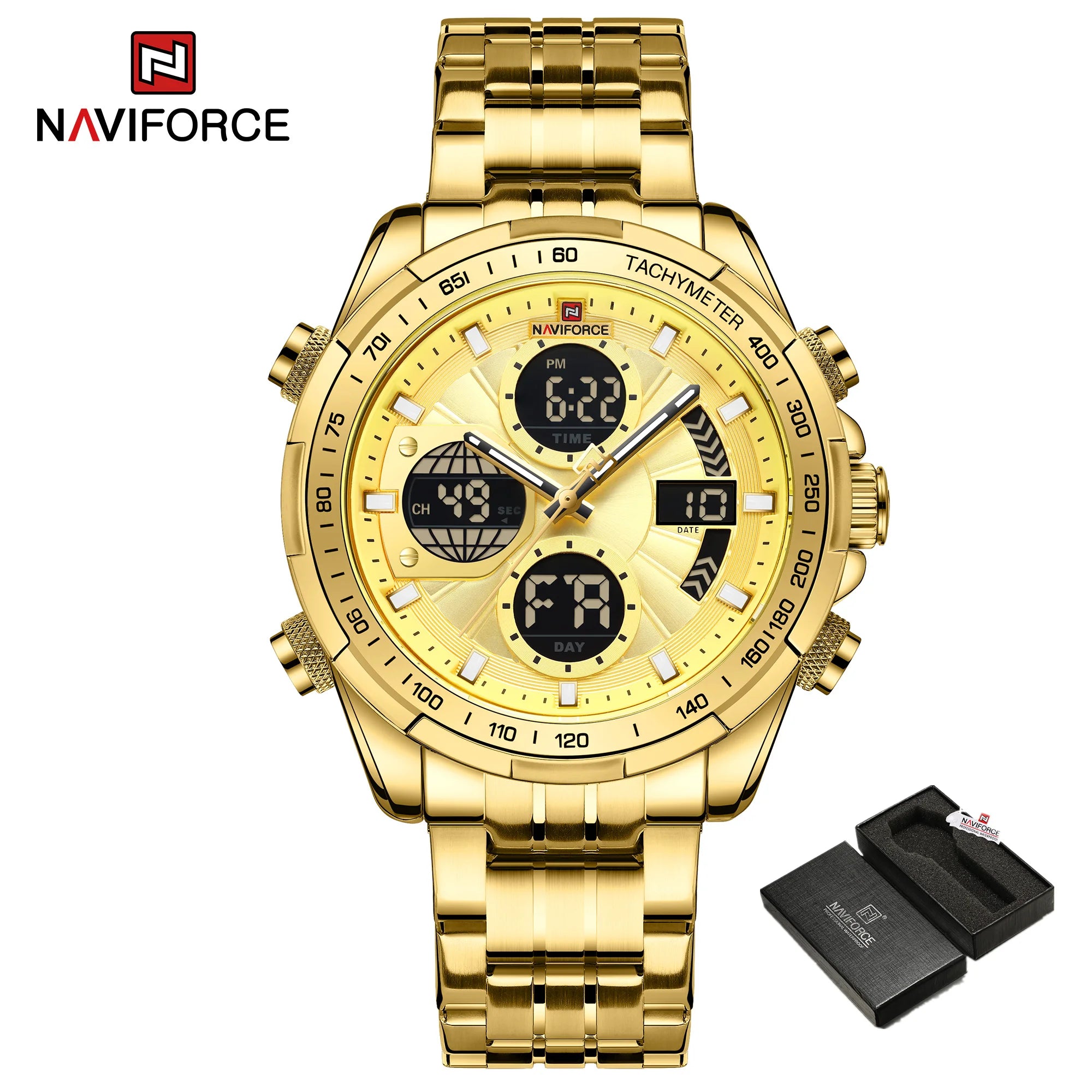 NAVIFORCE Military Waterproof WristWatch