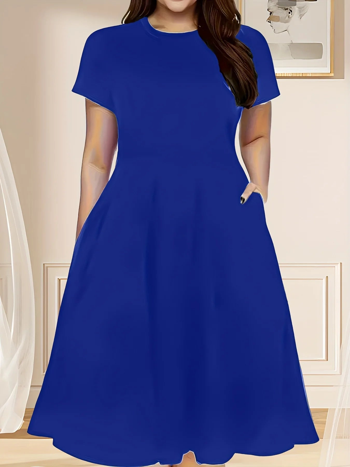 NexBuy™ Solid Color Summer Casual Dress