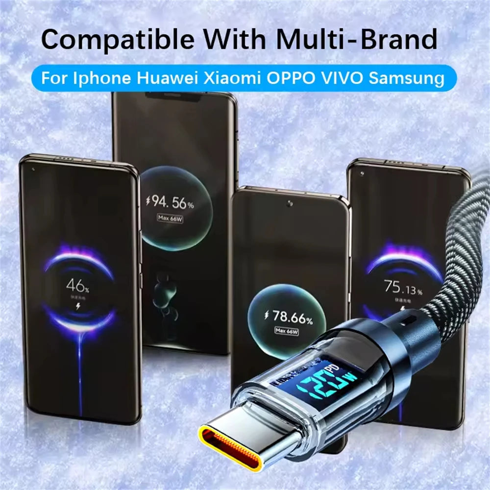 NexBuy™ LED Fast Charging Cable