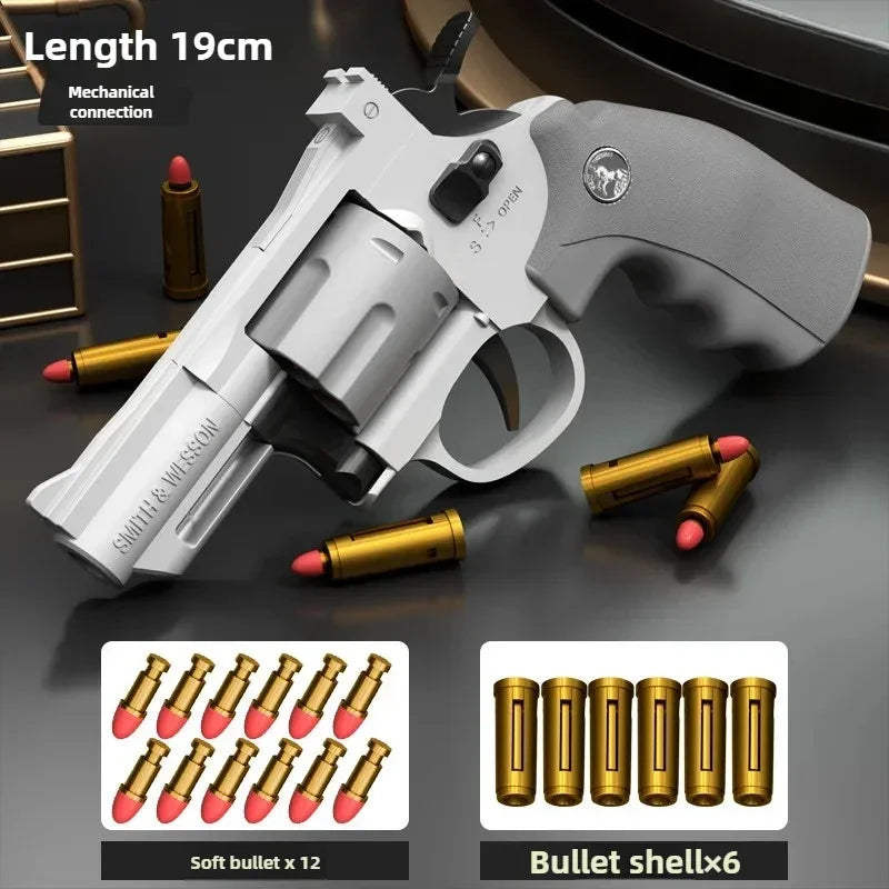 NexBuy™ Magnum Zp-5 357 Long Alloy Revolver Soft Bullet