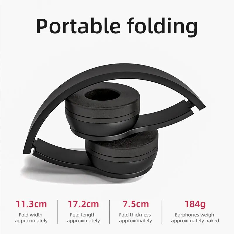 NexBuy™ Wireless Foldable Bass Headphones