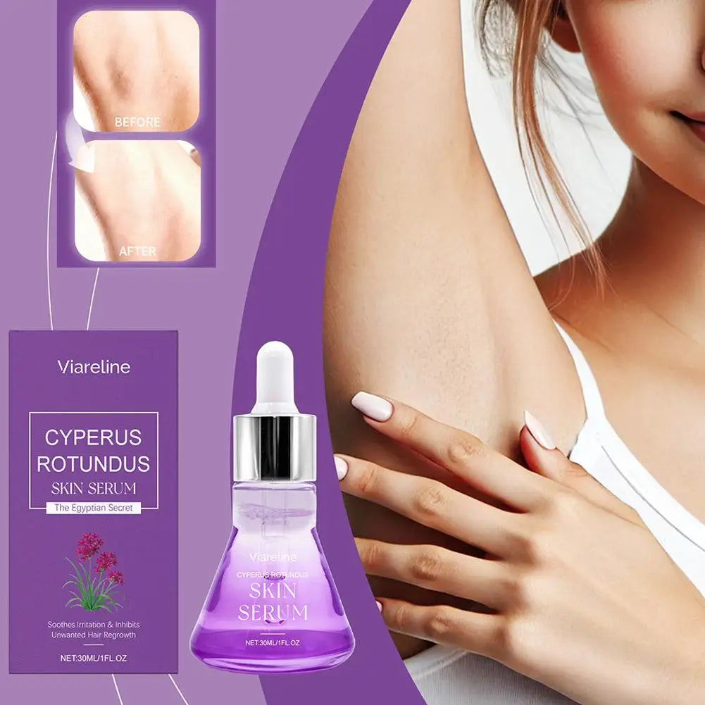 Viareline Cyperus Rotundus Hair-Inhibitor Serum