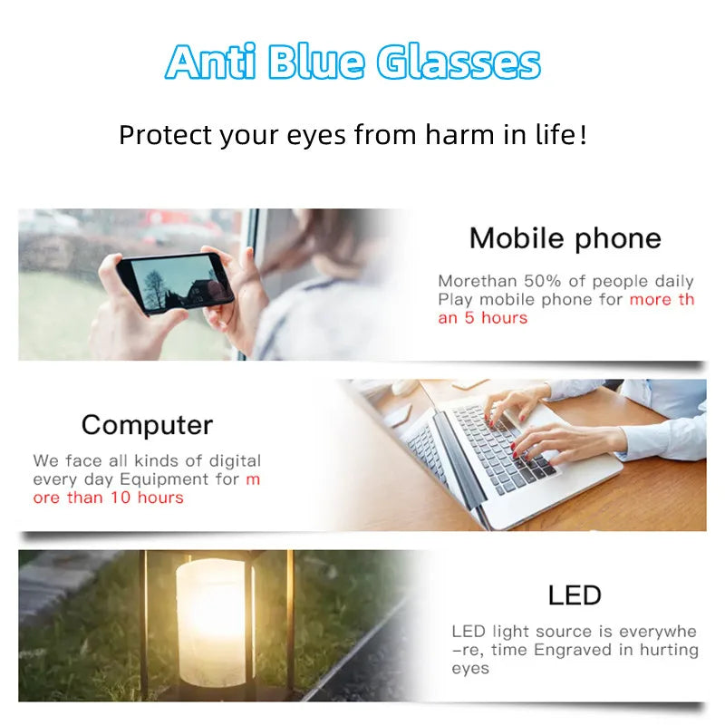 NexBuy™ Flexible Retro Blue-Light Glasses