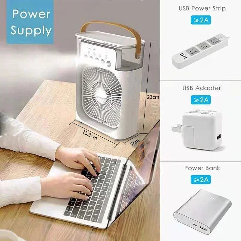 NexBuy™ 3-in-1 Mini Air Cooler