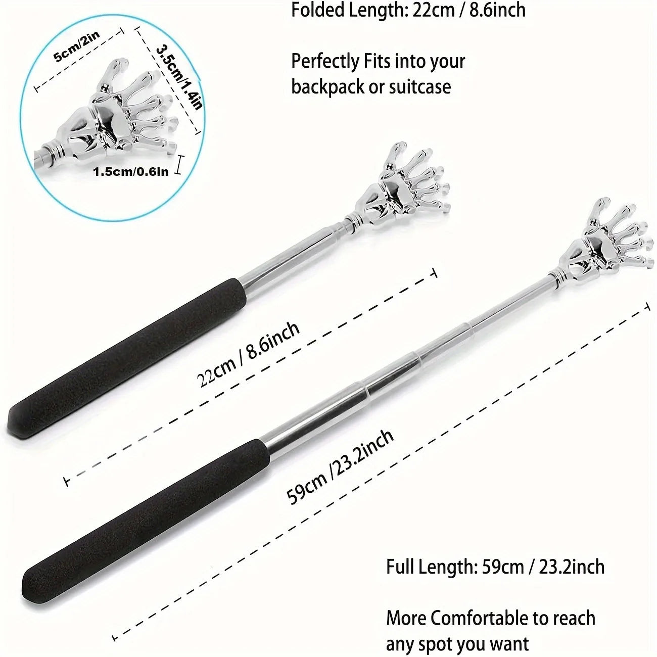 NexBuy™ Extendable Back Scratcher