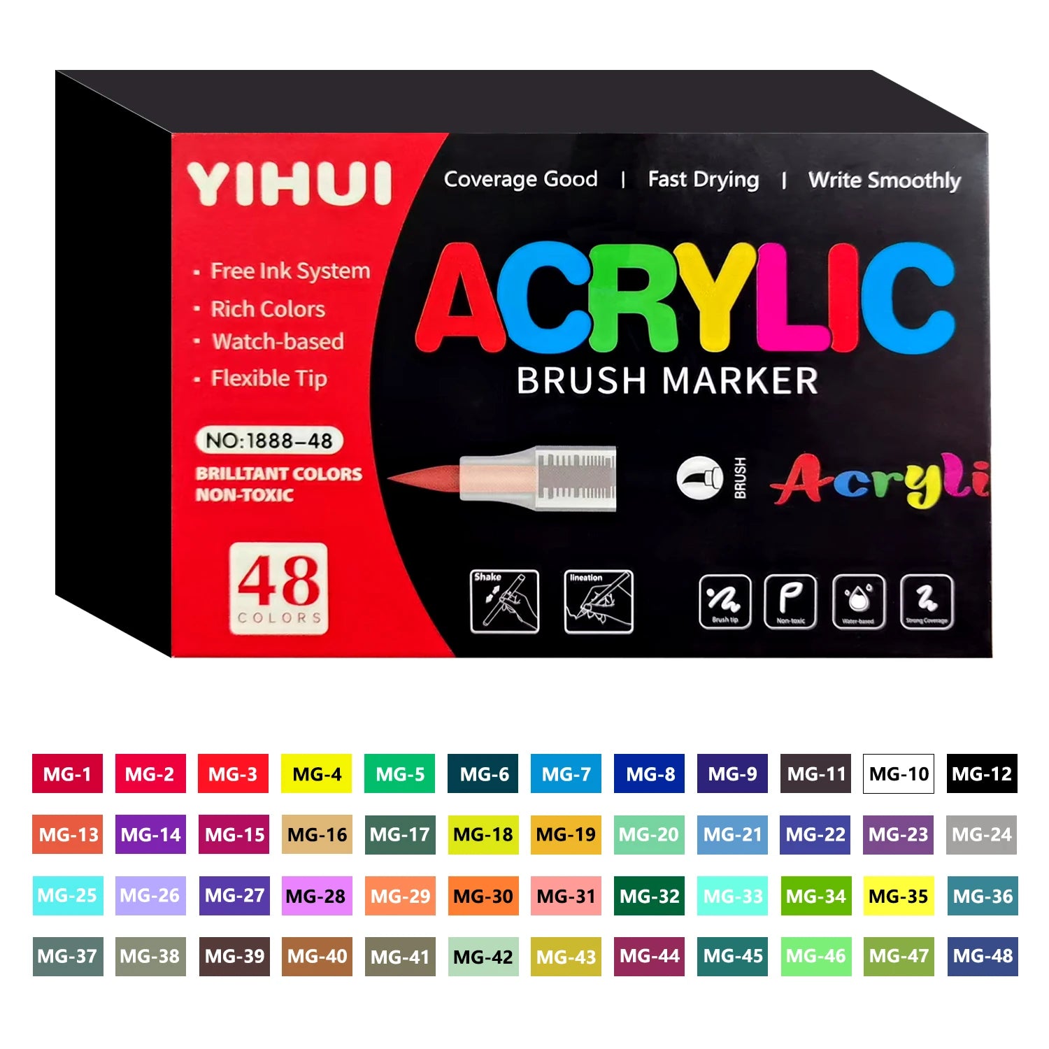 YIHUI Acrylic Paint Pens