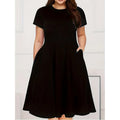 NexBuy™ Solid Color Summer Casual Dress