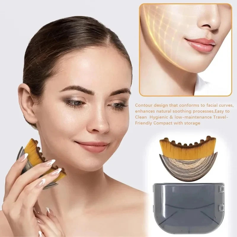 NexBuy™ Lymphatic Contour Face Brush
