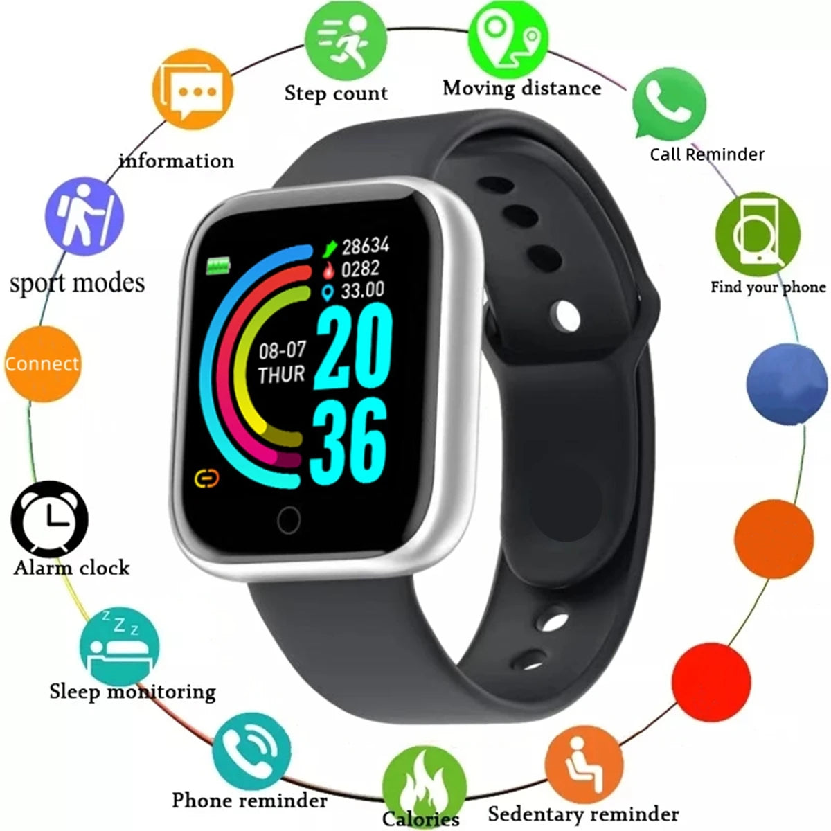 NexBuy™ Fitness Smart Watch Tracker